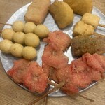 貝だしおでんと串揚げ 食堂ト酒 - 串揚げ