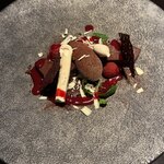 THE DINING シノワ唐紅花＆鉄板フレンチ蒔絵 - デザート