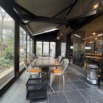 エミリー・フローゲ - テラス席の様子