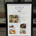 RITUEL CAFÉ - お店のメニュー看板