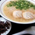ラー麺通天 - ラー麺 通天 ラーメン(長浜あっさり) fromグリーンロール