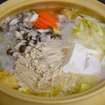 魚春 - 鍋と一緒に夕飯♬