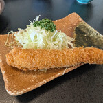 まるは食堂旅館 - エビフライ