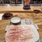 リストランテ ハナタニ - ベルシュウ(生ハム 23ヶ月熟成)定食