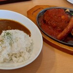 ジョイフル - 料理写真:ミックスグリル＆ランチタイム限定！カレーライス（ご飯大盛り）