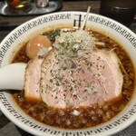 スパイス・ラー麺 卍力 - スパイス特製ラー麺（玉ねぎトッピング）