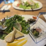 Bistro oceanrich - フレッシュな生野菜を中心に和えた前菜