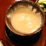 てんぷら 拓 - 雲子の白味噌仕立て