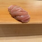 鮨 くりや川 - 大間のマグロの大トロ