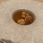 鮨 くりや川 - たらの白子