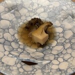 鮨 くりや川 - アワビ