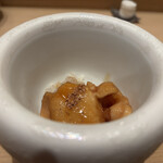 鮨 くりや川 - トラフグの白子