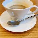 フランス食堂 オグチ - コーヒー　少し飲んじゃった(泣)