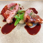 フランス食堂 オグチ - イベリコ豚肩ロースのロースト