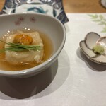 天ぷら むらやま - 揚げ出し胡麻豆腐