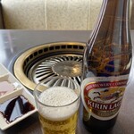 高木屋焼肉店 - 中瓶　572円