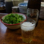 流川 餃子センター - まずはビール