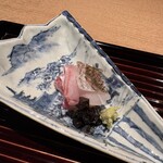 井本 - 鯛刺　煎酒とすだち