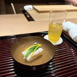 井本 - からすみ餅と松蔭大根