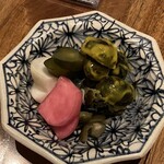 しおて - お漬物盛り合わせ