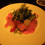 ガレ - 前菜のサーモンサラダ