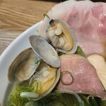 メヂカそば 吟魚 - あさり