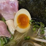 メヂカそば 吟魚 - たまご