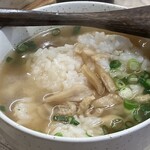 ふれあいの里 - とり汁めし