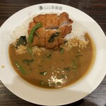 CoCo壱番屋 - 料理写真:パリパリチキンカレー＋ほうれん草トッピング。
