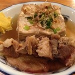 長久酒場 - おでん：とうふ,牛すじ,平天