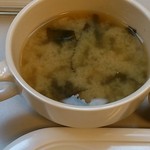 コンフォートホテル - 味噌汁