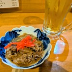 はな花 - 牛肉煮込み　角ハイボール