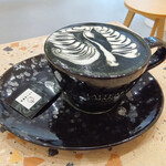 LATTE ART MANIA GINZA - ブラック 宇治抹茶ラテ（HOT）