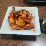 ひだか焼肉 - 自家製白菜キムチ（４００円）