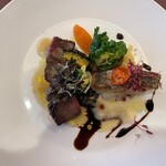 サミュゼ - お魚とお肉の盛り合わせ