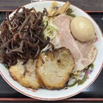 自家製太麺 渡辺 - DX油そば300＋キクラゲ