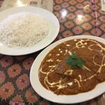 インド料理 パリワル - チキンティッカーブゥナカレーとナン又ライス