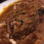 インド料理 パリワル - チキンチョエラをカレーに投入したら素敵なケミストリーが起こりました!※個人の感想です