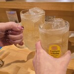 カジュアルフレンチBar 7FUKU - 乾杯♪(*^^)o∀*∀o(^^*)♪