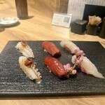 平尾 焼き鳥 肉寿司 にく串や - 