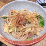 串一徹 - 明太子入り焼うどん￥800　2026.2.4