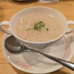 カジュアルフレンチBar 7FUKU - ズワイガニと大根のスープ