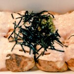 タコとハイボール - 料理写真:明太マヨたっこ焼き、ソース抜き