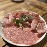 フラット - ハム盛り合わせ