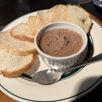 もんじゃ鉄板焼き ミル マルヤマ - レバーパテ