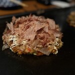 もんじゃ鉄板焼き ミル マルヤマ - 豚玉