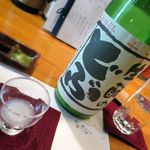 和酒おのろじ - 生もとのどぶ　仕込み12号　純米　山田錦　秋津穂（冷やでちょこっと味見）