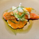 アル・ケッチァーノ  - ◇サーモンの43度調理