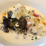 アル・ケッチァーノ  - ◇タラのクリームスープ