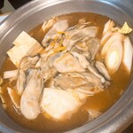 丸吉 - ●牡蠣鍋(2人前) 調理前